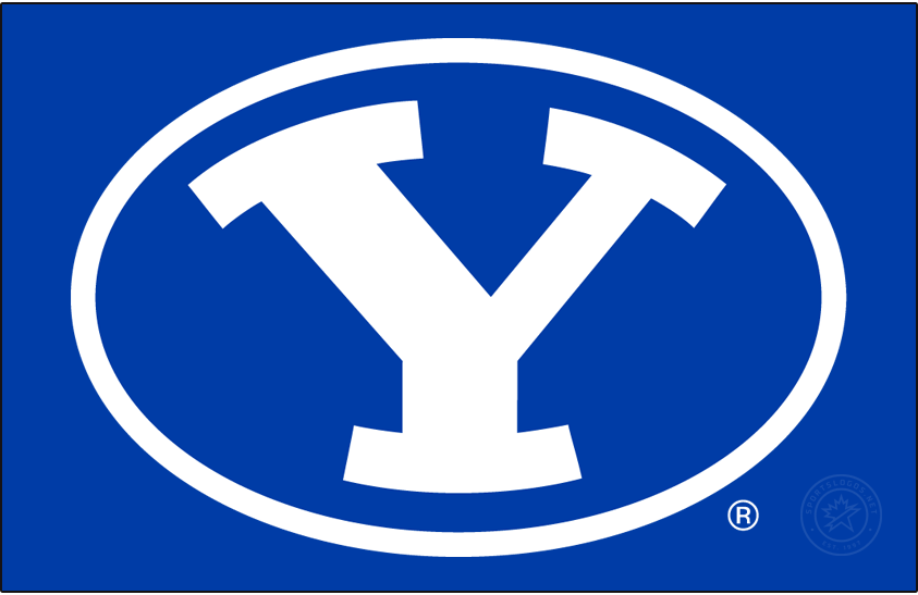 Brigham Young Cougars 2016-Pres Alt on Dark Logo iron on transfers for clothing